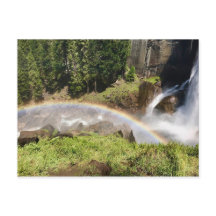 Yosemite Nationalpark Kalifornien Regenbogen am Wa