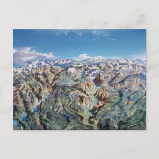 Cartão Postal Yosemite Panorama