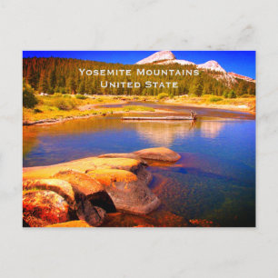 Cartão Postal Yosemite United State Vintage Turismo Viagem Add