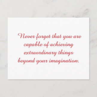 Cartão Postal You are my greatest adventure. Keep shining bright