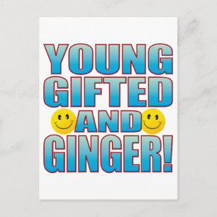 Cartão Postal Young Ginger Life B