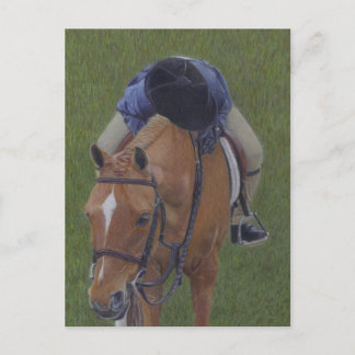 Cartão Postal Young Rider & Pony