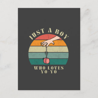 Cartão Postal Yoyo boy