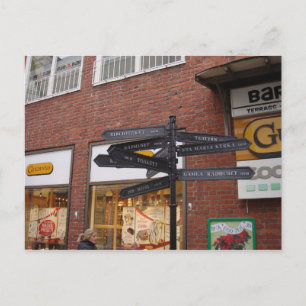 Cartão Postal Ystad Suecia