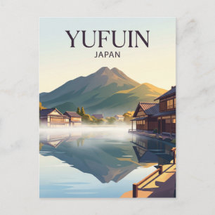 Cartão Postal Yufuin Onsen Japão