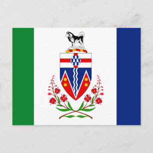 CARTÃO POSTAL YUKON FLAG