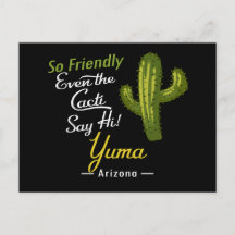 Yuma Cactus Funny Retro