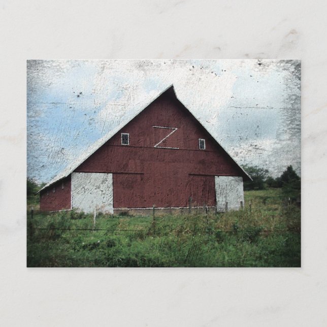 Cartão Postal Z Barn (Frente)