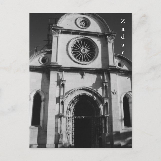Cartão Postal Zadar (Frente)