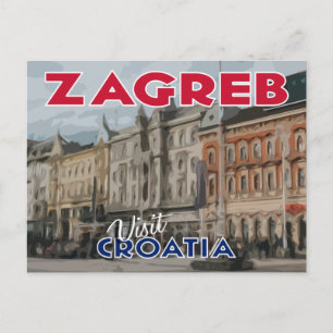 Cartão Postal Zagreb, Visite a Croácia