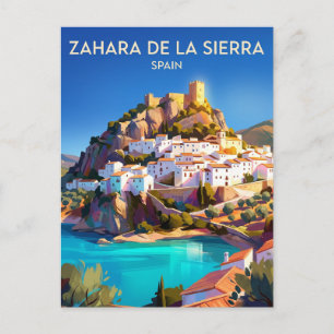 Cartão Postal Zahara de la Sierra Espanha