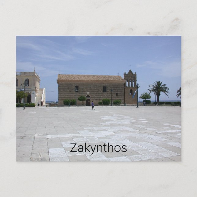 Cartão Postal Zakynthos (Frente)