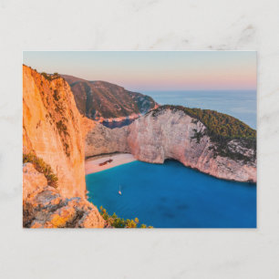 Cartão Postal Zakynthos, Grécia.