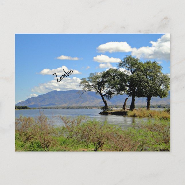 Cartão Postal Zâmbia (Frente)