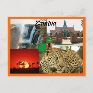 Cartão postal Zâmbia