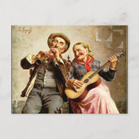Zampighi - Música doce, pintura vintage