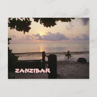 CARTÃO POSTAL ZANZIBAR SUNRISMO