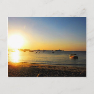 Cartão Postal Zanzibar Sunset