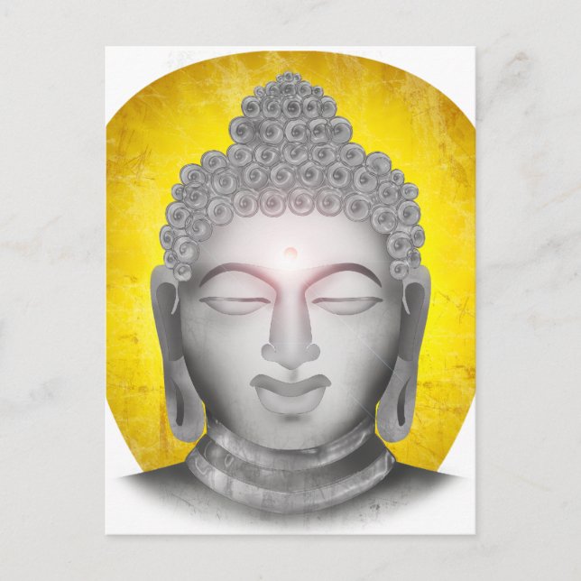 Cartão Postal Zen Buddha (Frente)