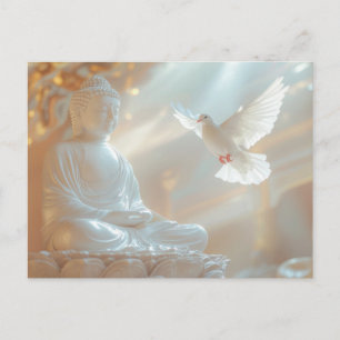 CARTÃO POSTAL ZEN - BUDISMO - MEDITAÇÃO