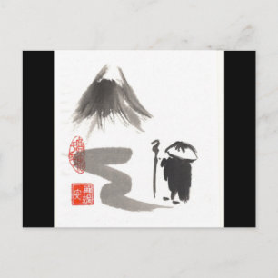 Cartão Postal Zen Pilgrim