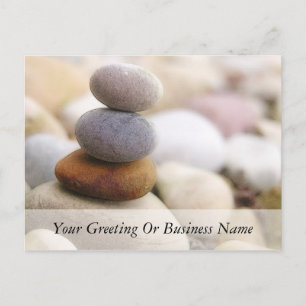 Cartão Postal Zen Rock Garden