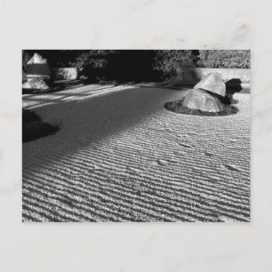 Cartão Postal Zen Rock Garden