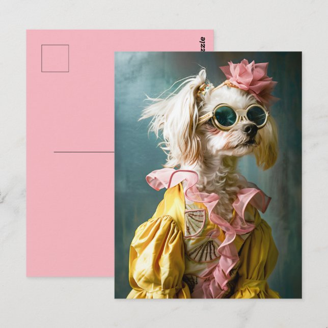 Cartão Postal Zena Maltês (Frente/Verso)