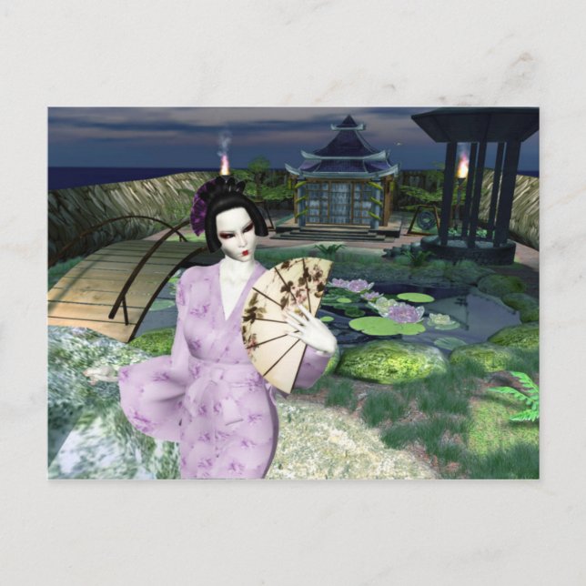 Cartão Postal ZenGarden (Frente)