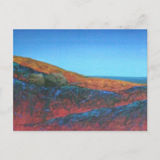 Cartão Postal Zennor Moor em Dusk, Cornwall