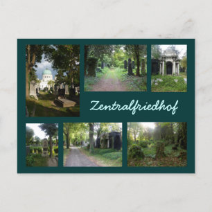 Cartão Postal Zentralfriedhof Collage