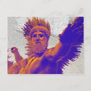 Cartão Postal Zeus - Júpiter
