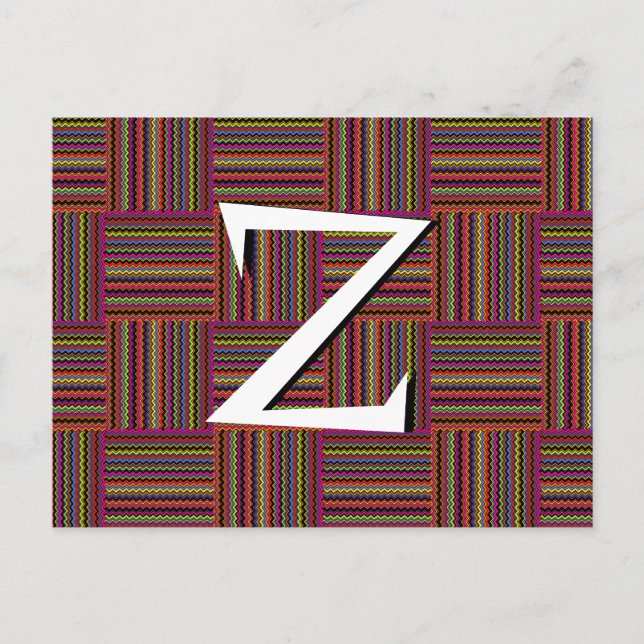 Cartão Postal Zig-Zags (Frente)