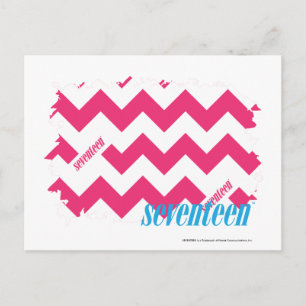 Cartão Postal ZigZag Magenta 4