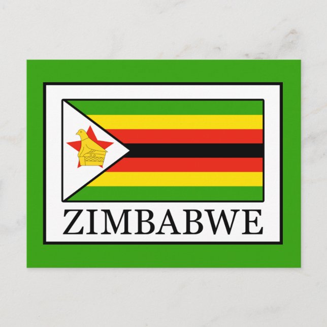 Cartão Postal Zimbabué (Frente)