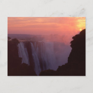 Cartão Postal Zimbábue, Victoria Falls National Park. Mistura