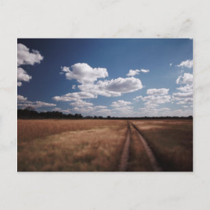 Cartão Postal Zimbábue, Vista da estrada perto de Linkwasha Airs