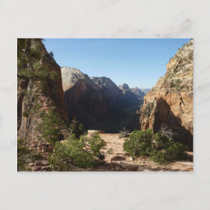 Cartão Postal Zion a partir da Trilha Angels Landing Parque Naci