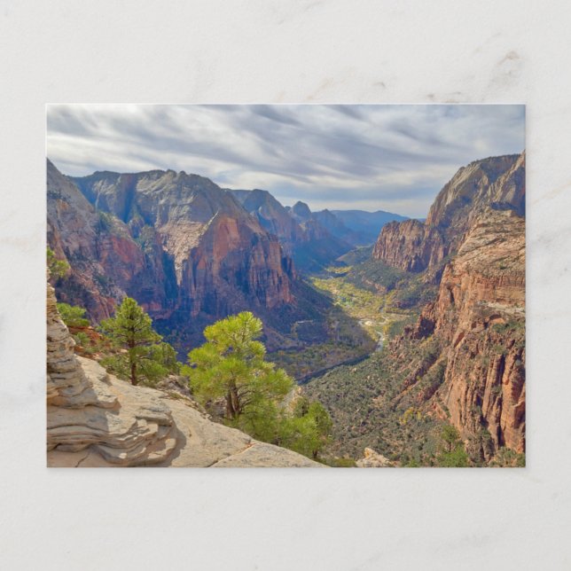 Cartão Postal Zion Canyon | Utah (Frente)