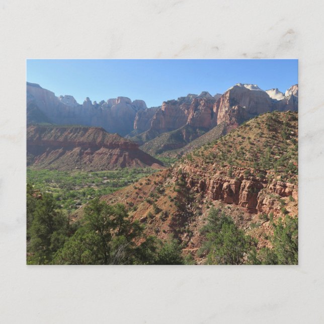Cartão Postal Zion National Park EUA (Frente)