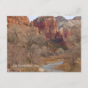 Cartão Postal Zion National Park, Utah