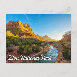 Cartão Postal Zion National Park, Utah, Estados Unidos