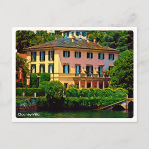Cartão Postal zLMD116 CLOONEY-VILLA Laglio Lake Como,