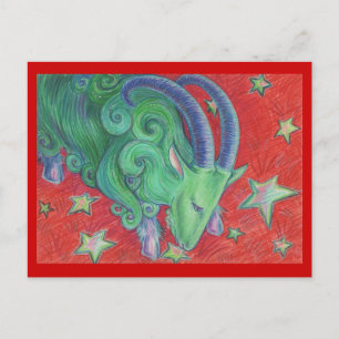Cartão postal Zodiac Capricorn