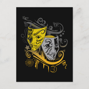 Cartão Postal Zodiac - Gemini