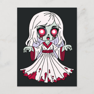 Cartão Postal Zombie Banshee
