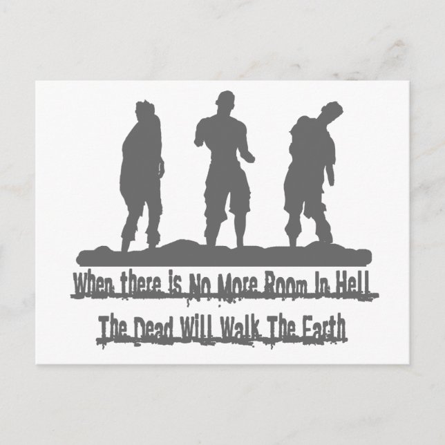 Cartão Postal Zombie_com (Frente)
