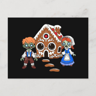 Cartão Postal Zombie Hansel e Gretel
