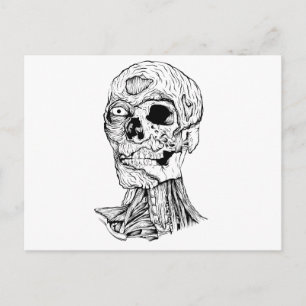 Cartão Postal Zombie - Jeffery