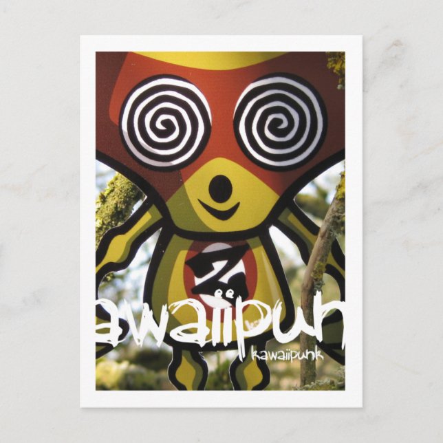 Cartão Postal Zombie Mascot (Frente)